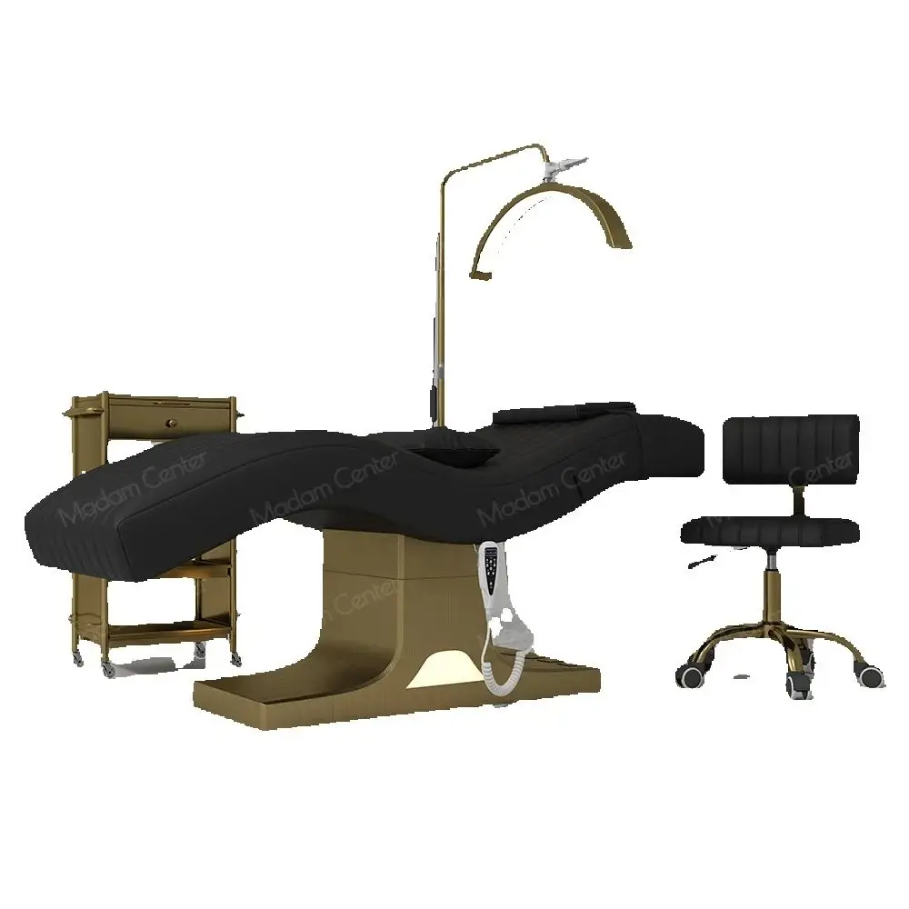 

Modern Electric Adjustable Lash Bed Eyelash Extensions Chair Facial Treatments Metal Electric Massage Table Pestaas