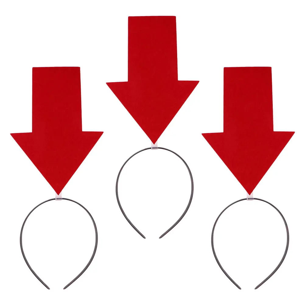 3 قطعة السهم من خلال عقال الرأس فريد مضحك الشعر هوب ليلة رأس السنة الجديدة فستان مُصمم حسب الطلب حتى الجدة تأثيري صور الدعامة استخدام #1