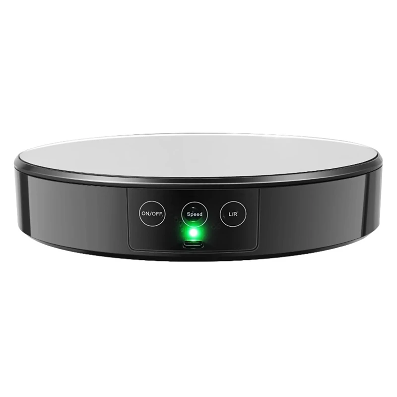 

20CM 360° Smart Turntable Photography Turntable Base With Touch Button LED Display APP Controlled