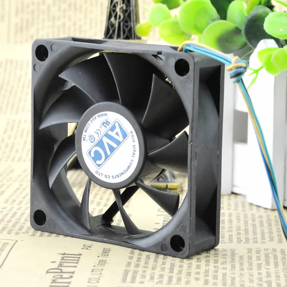 For ADDA DA07020T12U 70mm fan 7020 70x70x20mm 7cm 12V 0.70A Computer CPU 4-wire 4pin PWM air volume cooling fan