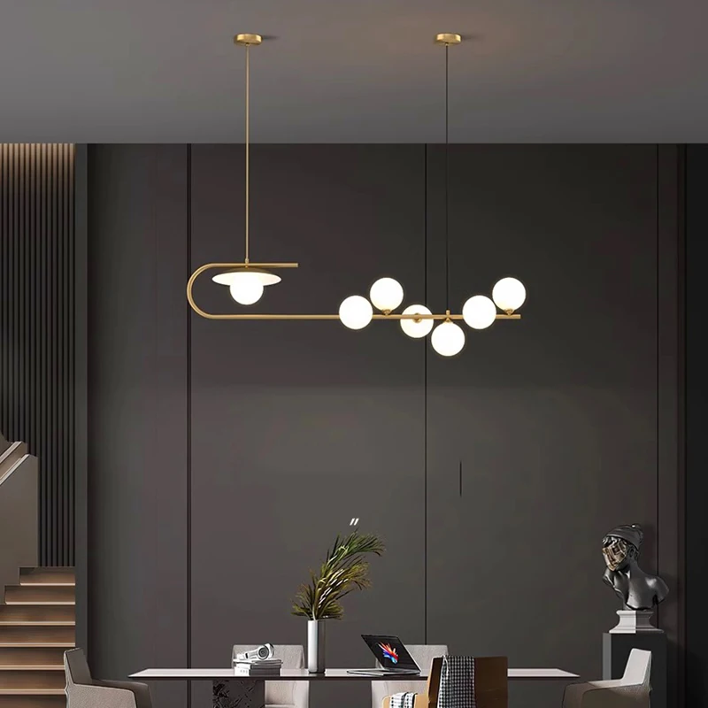 Luces led colgantes modernas para decoración del hogar, lámparas de luz para sala de estar, candelabros para comedor, iluminación interior