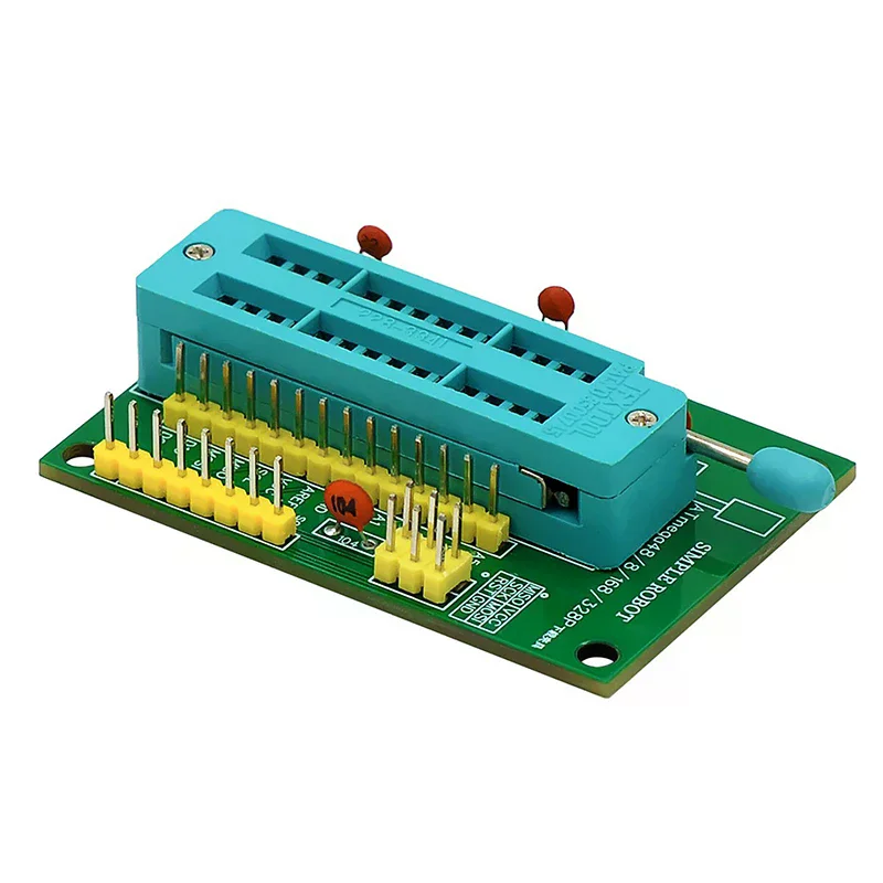 Small System Programmer Board with ATMEGA48, ATMEGA168, ATMEGA328P-PU, ATMEGA8
