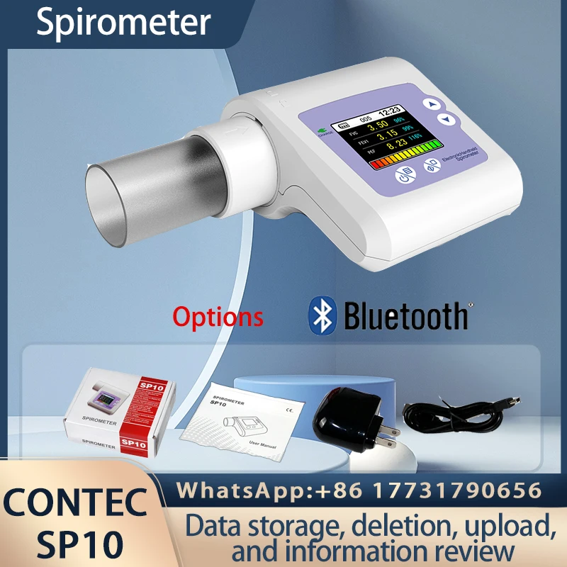 Uroda i zdrowie - Zdrowie - Domowe monitory zdrowia - Spirometr