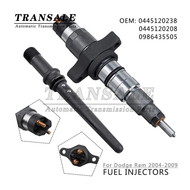 High Quality Common Rail Diesel Injector 0445120238 Auto Parts For Dodge Ram 2004-2009 Cummins