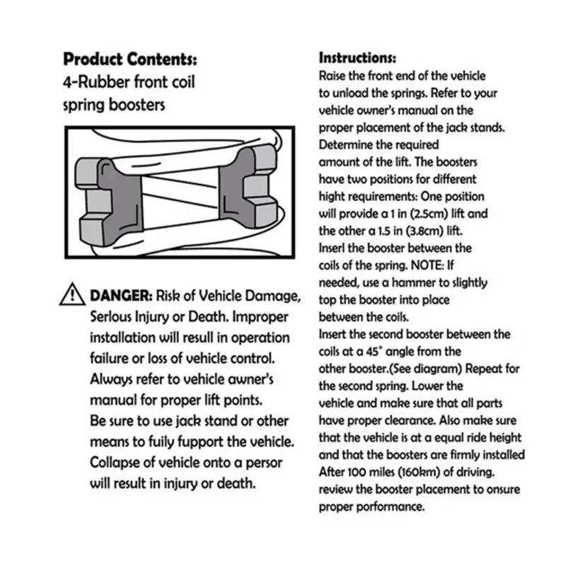 

Проставки пружин 31BC Автомобильные аксессуары Проставки винтовых пружин Передние усилители винтовых пружин