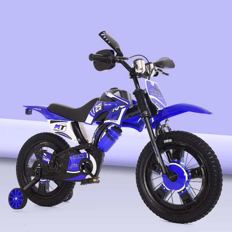

Adjustable Kids Bikes - 12/16 Inch Children's Bicycle for Boys & Girls | Lightweight Frame with Training Wheels & Safety Brakes