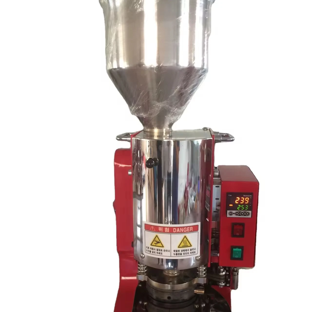 Automatic Popped Rice Cracker Making Machine Korean Rice Cake Maker Manufacturers Promote Machine