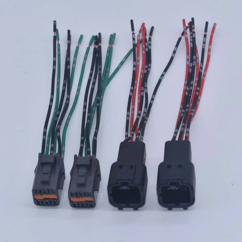 Shutdown Motor Switch Wiring Harness Male & Female Plug for Sany Excavator SY75 SY135 SY205 SY215 SY235