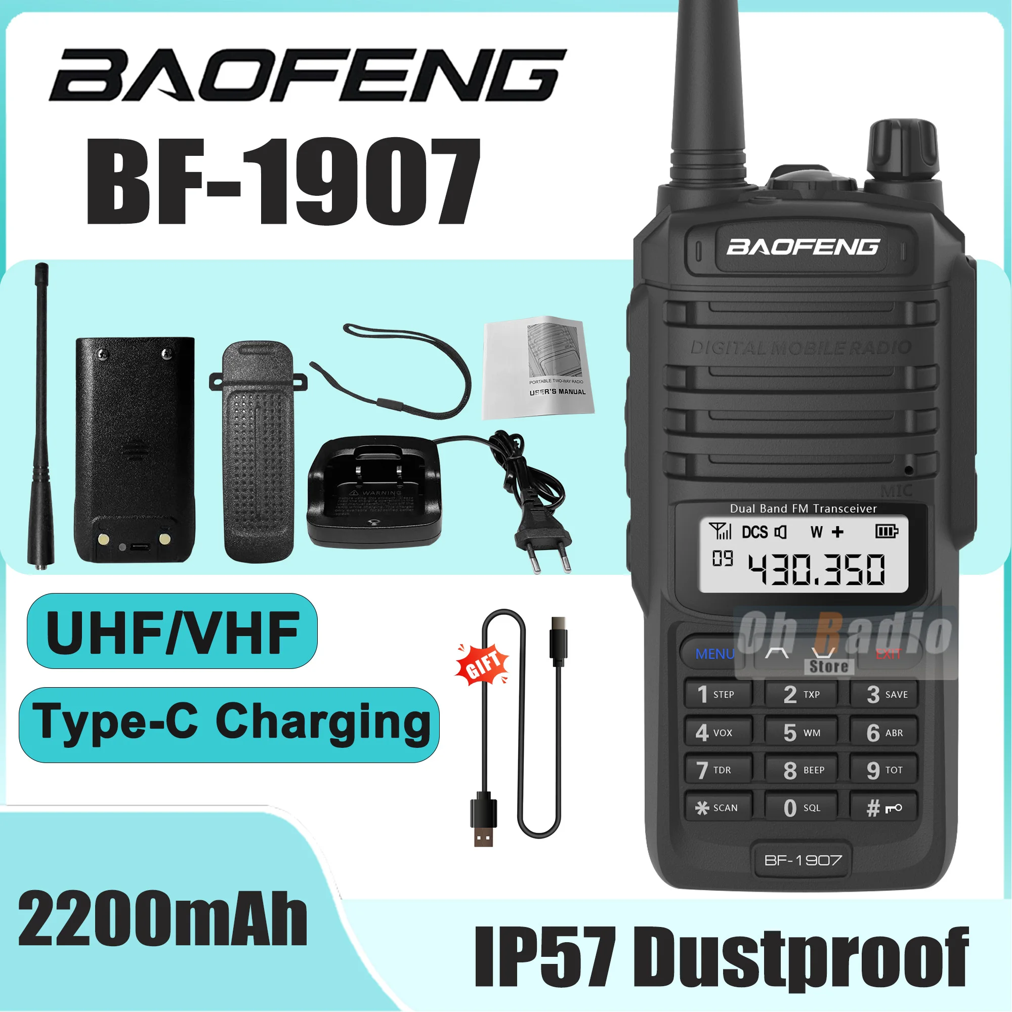 Baofeng BF-1907 Wal… - image