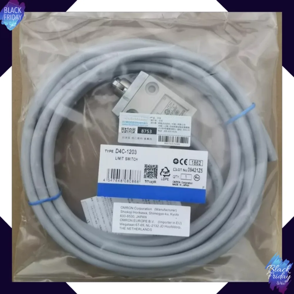 Omron D4C-1227-P 1201 1202 1203 1220 1224 1231 1232 1233 1250 1260 1229-P 1329-P 1pcs new Limit switch One year warranty