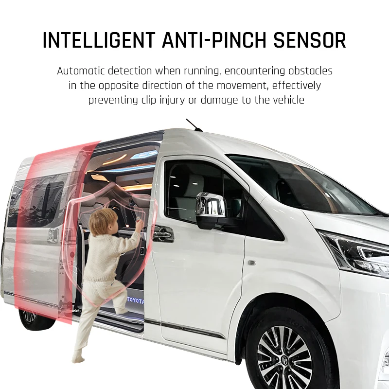 New Electric Power Sliding Door Retrofit Kit for HiAce Commuter Quantum Granvia 2005-2025 Veloz 2025 with 2-Year Warranty