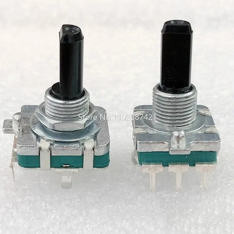 1 Piece EC16 Type Encoder Amplifier AV Signal Adjustment Switch 12 Positioning 12 Pulses 360 Degree Rotation Half Axis 20MM