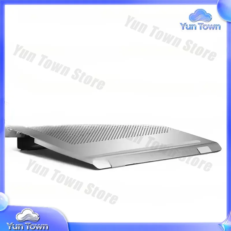 Laptop Cooling Pad Base for Gaming Laptop Stand 17 inch Aluminum Alloy Desktop Fan Cooling Rack Heightening Adjustable