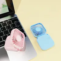 Mini Hanging Neck Fans Portable Folding USB Fans Mute Power Bank Portable Handheld Desktop Multi Function