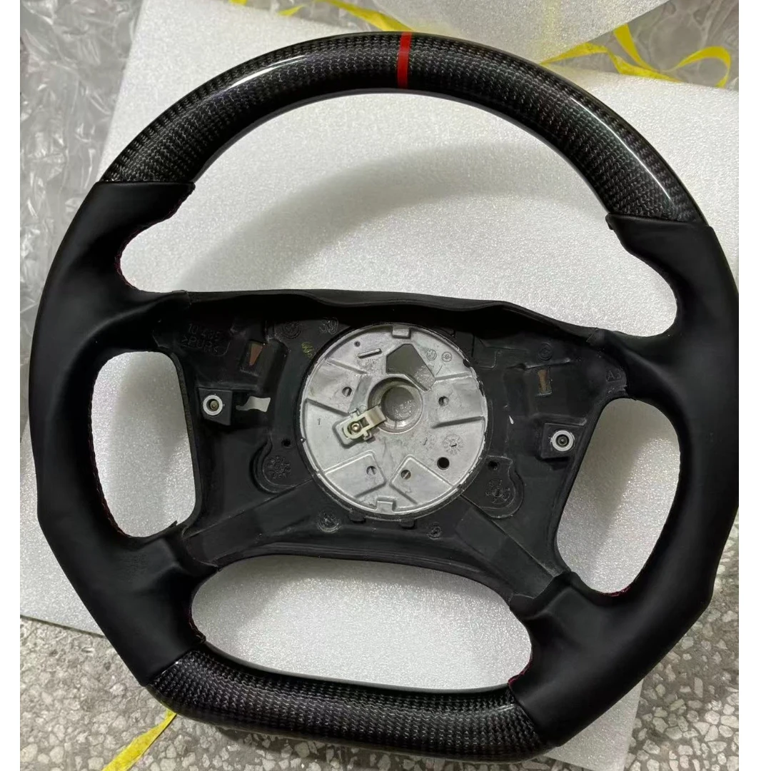 For BMW E38 E39 E46 E53 520 530 528 318 320 325 330 100% Real Carbon Fiber Car Steering Wheel replacement