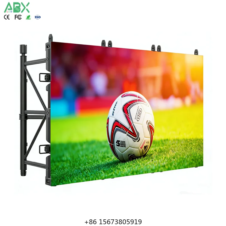 

Легкоустанавливаемый светодиодный дисплей 500x500 мм, светодиодный видеоэкран высокой яркости, водонепроницаемый уличный LED-экран