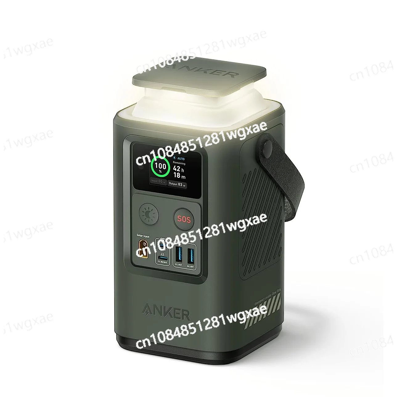 

Новинка внешний аккумулятор Anker (резервный блок питания 60000 Вт-ч) мАч LiFePO4, портативное зарядное устройство с интеллектуальным цифровым дисплеем