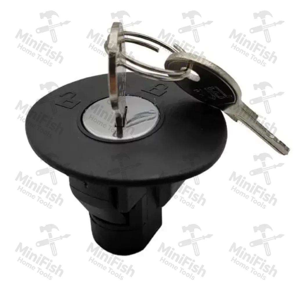 Applicable To Imported Sharp Edge Imported Explorer Fuel Tank Inner Cover Refueling Port Cover Key Fuel Tank Cover Lock