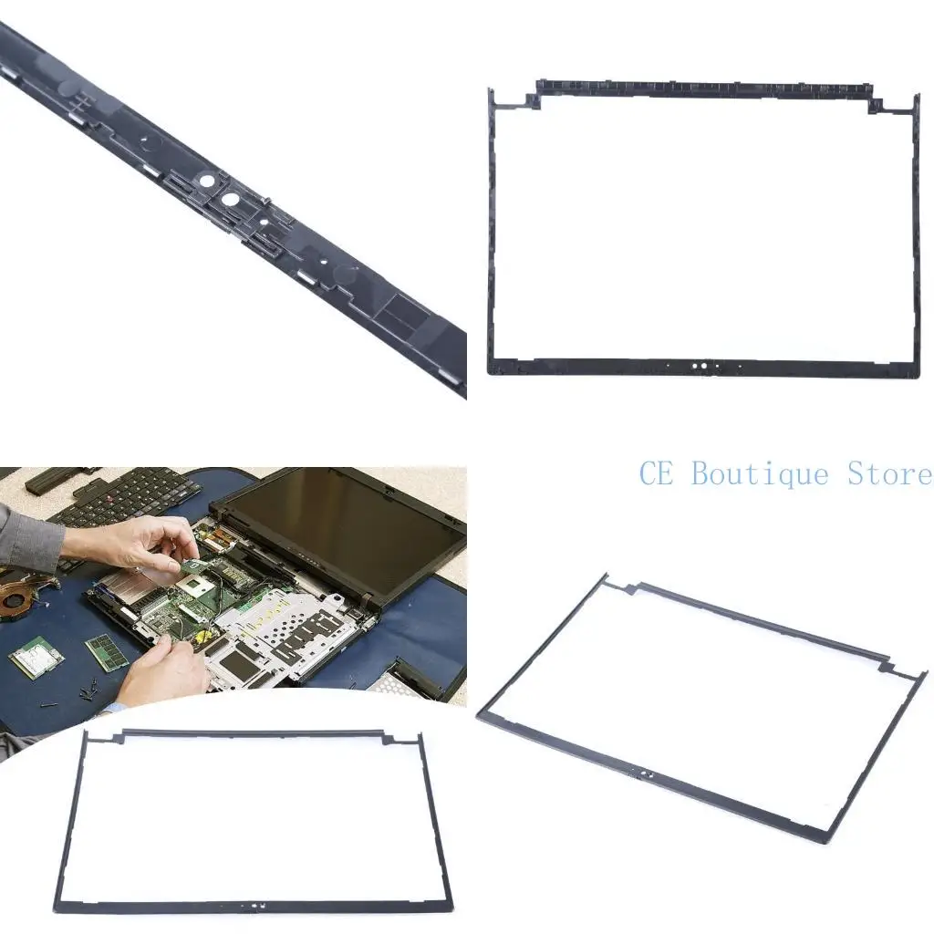 

652F Laptop Access for ThinkPad T490 T495 P43S T14 Gen 1 P14S Gen 1 Gen 2 LCD Front Bezel Frame Trim Cover Replacement