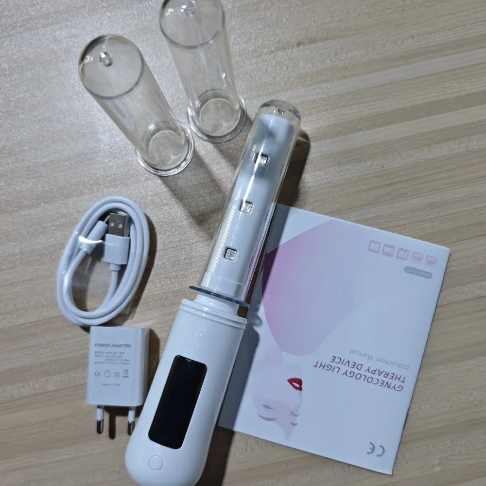 

5 in 1 Female Care Device, Red Light Therapy & Microcurrent Vaginal Wand for Tightening, Heating Function for Women Health