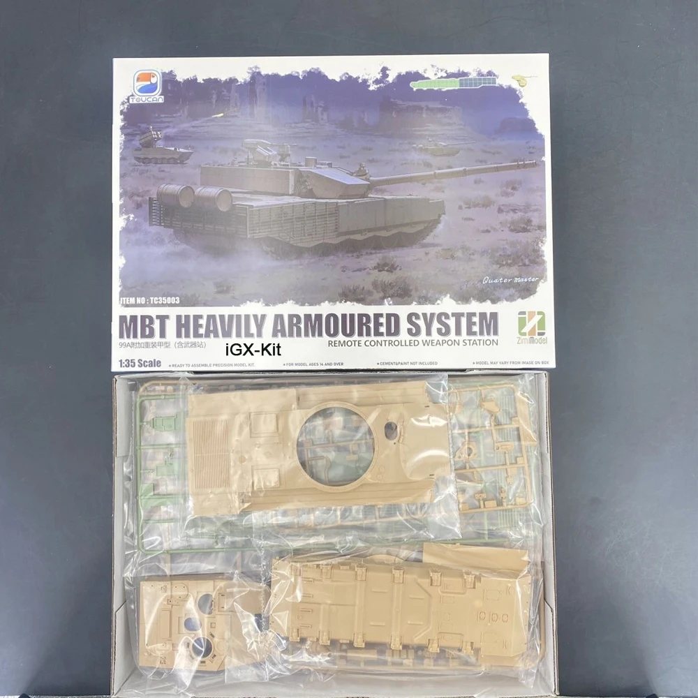 TC35003 1:35 Scale ZTZ99 ZTZ-99 ZTZ-99A MBT RCWS Main Battle Tank  MBT Vehicle Hobby Plastic Assembly Model Building Kit