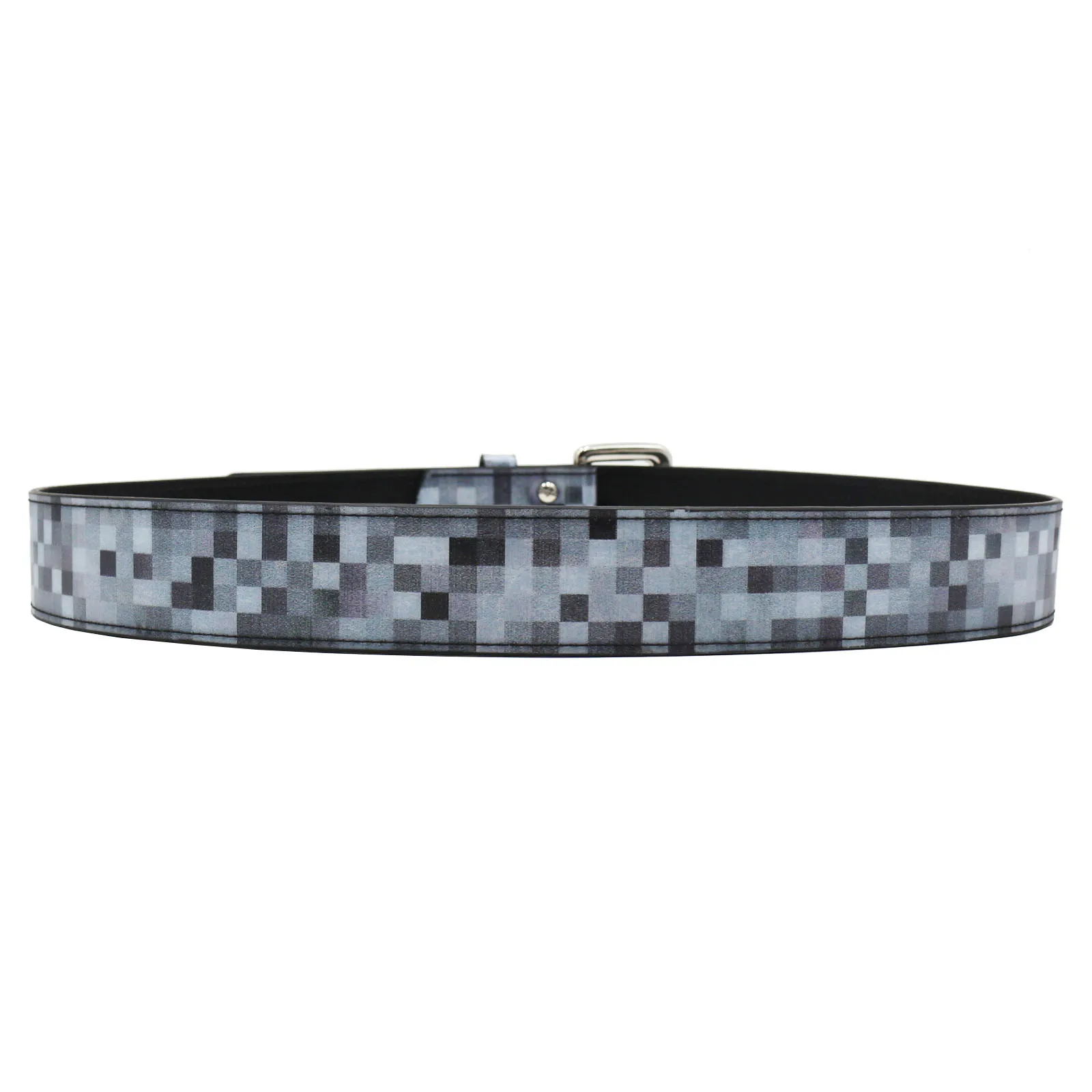 Original New Creative Mosaic Belt Wear It and Instantly Pixelate Your Look Featuring a Bling-Bling Lenticular Gradient Effect