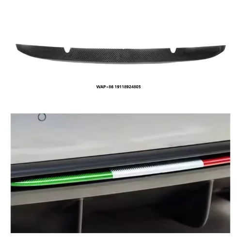 

Excellent Fry Carbon Fiber Body Kit Auto Parts Rear Bumper Trim Decoration for Sale For Giulia