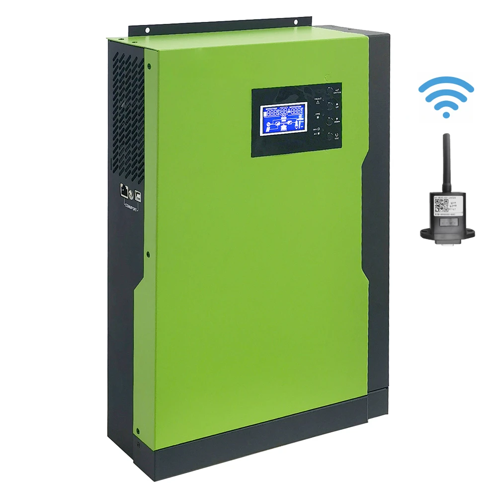 

3.5KW 5.5KW Off Grid Hybrid Solar Inverter 3500W 5500W MPPT Controller Pure Sine Wave for home use