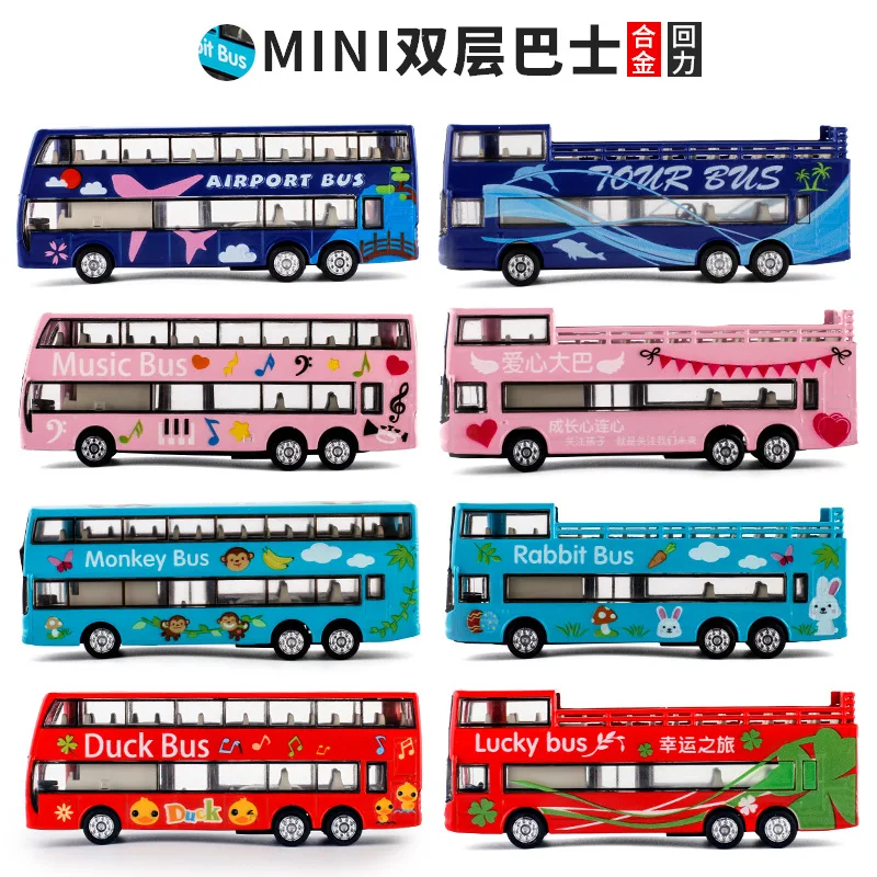 Mini Bus Metal Simu…