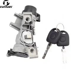 Ignition Lock Switches Bracket for VW Volkswagen Magotan Tiguan Passat Sagitar Octavia Skoda Ignition Lock Set with 2 Blank key