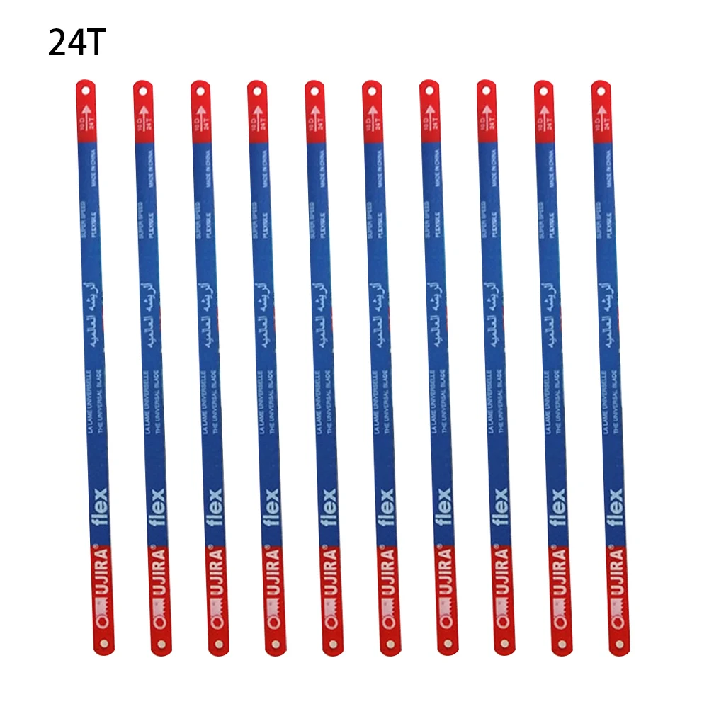 10PCS Hacksaw Blade 300mm M35 Steel Multifunctional 300mm Hand Saw Blades 14T/18T/24T For Home DIY Wood Fast Cutting Tools