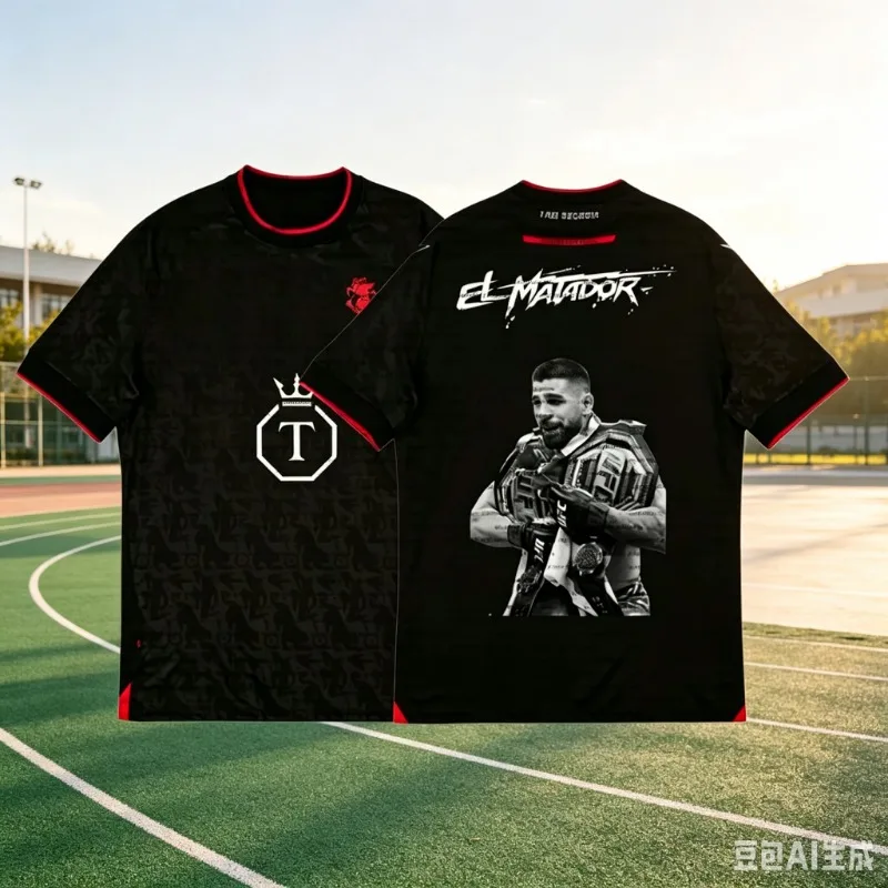 Summer New Ilia Topuria Special Edition MMA Football Shirt Men Oversized Fitness Training Breathable Sports Tshirt ﻿