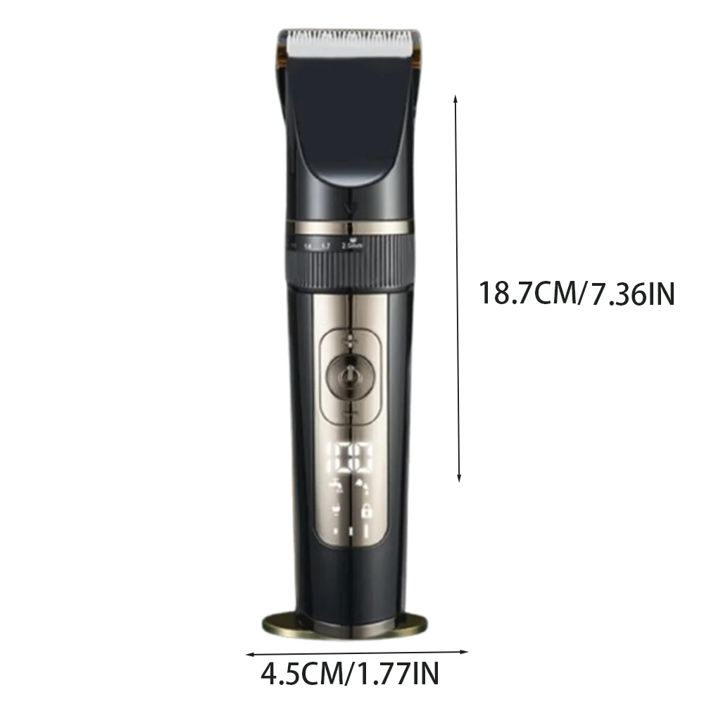 Electric Hair Clipper Portable Beard Trimmer Rechargeable Wet Dry Hair Cutting Machine Professional Haircut Kit For Grooming image 6
