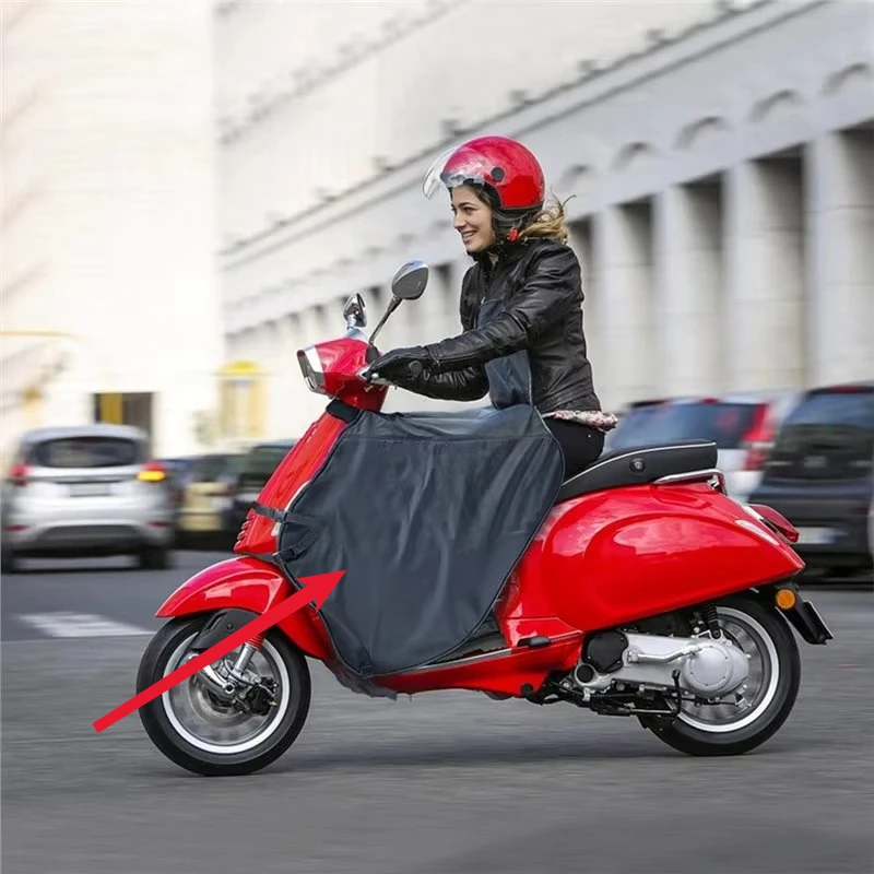 For Motorcycle Scooter Universal Waterproof Windproof Leg Cover Warm Knee Blanket Rain Cold Protection Winter Accessories