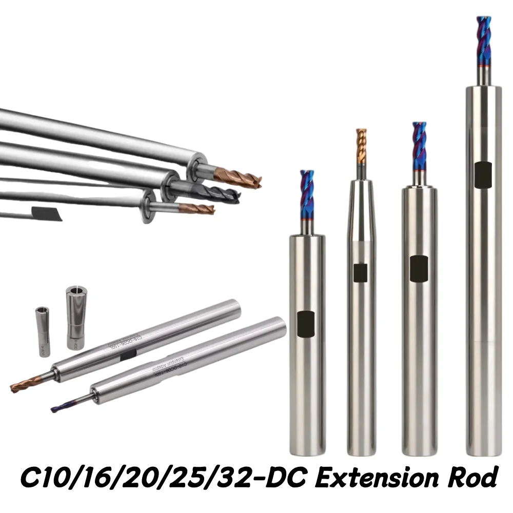 DC Extension Rod C8 C10 C12 C16 C20 C25 C32 DC4 DC6 DC8 DC12 ST10 ST12 ST16 DC04 DC06 DC08 Tool Holder Bracket Tool Collet