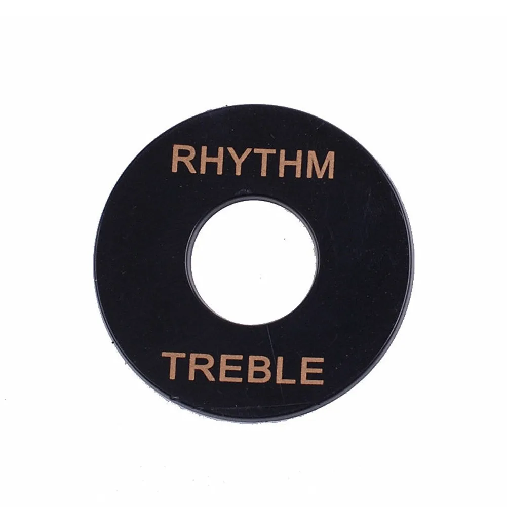 1pc Rhythm/treble Switch Plate  Improve Ergonomics And Functionality Pickup Selector Plates Toggle Marker Switch Washer Guitar