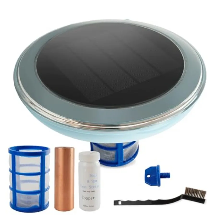 XtremepowerUS Solar Swimming Pool Clarifier Reduce Chlorine up to 30,000Gal Prevent Cloudy Water Purifier