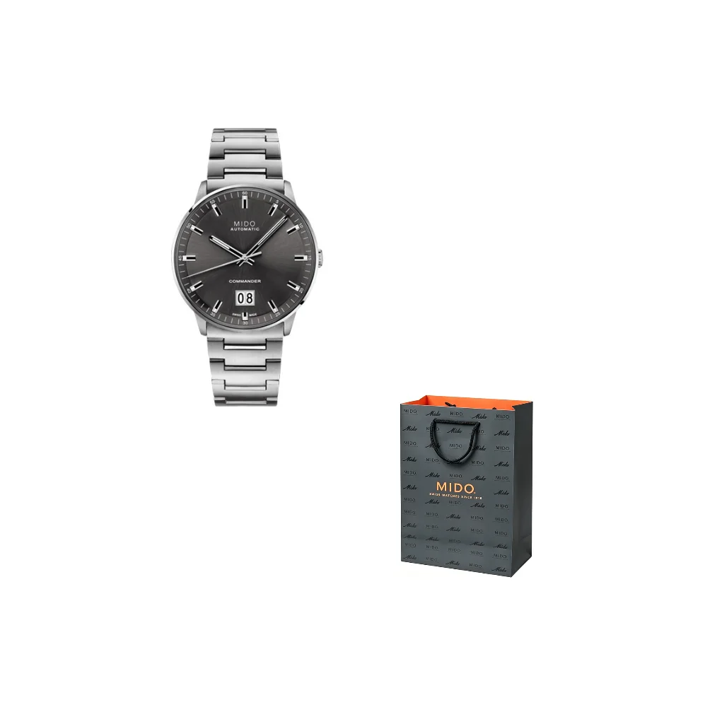MIDO Commander Automatic Mechanical Movement Men's Watches Wrist Watches 42mm Black Dial M021.626.11.061.00