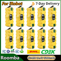 Battery For iRobot Roomba 5000mAh 14.4V Battery For iRobot Roomba 500 600 700 800 900 series 14.4 V 620 650 770 780 580 Battery