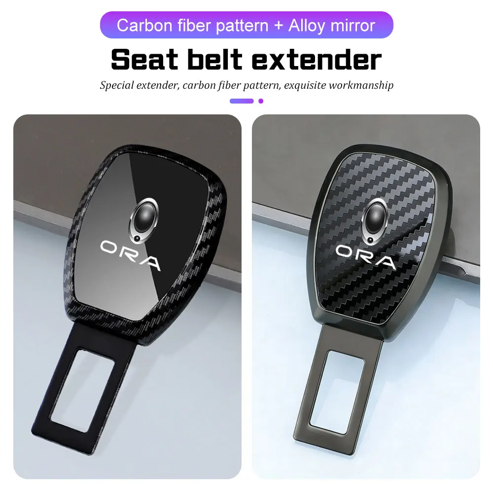 Para Great Wall Ora R3 Good Cat Ballet Cat White Cat IQ Flash: Extensor de clip para cinturón de seguridad de coche, hebilla de bloqueo, accesorios de extensión