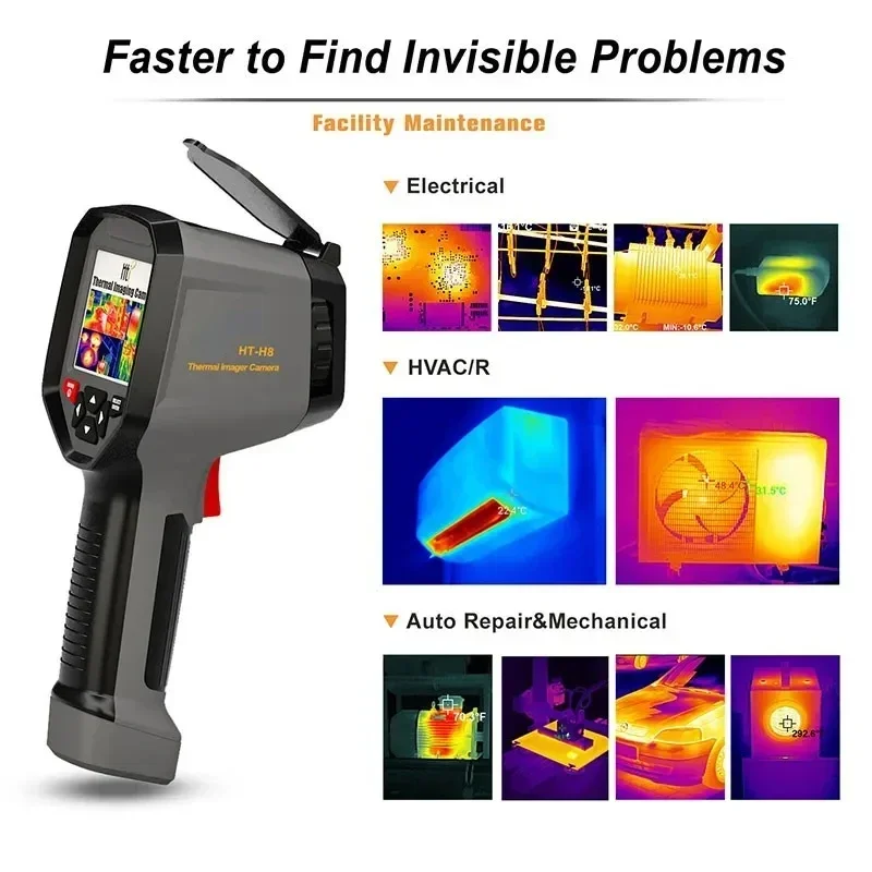 Portable Digital Handheld HT-H8 384 * 288 Thermal Imager Infrared  Imaging Camera