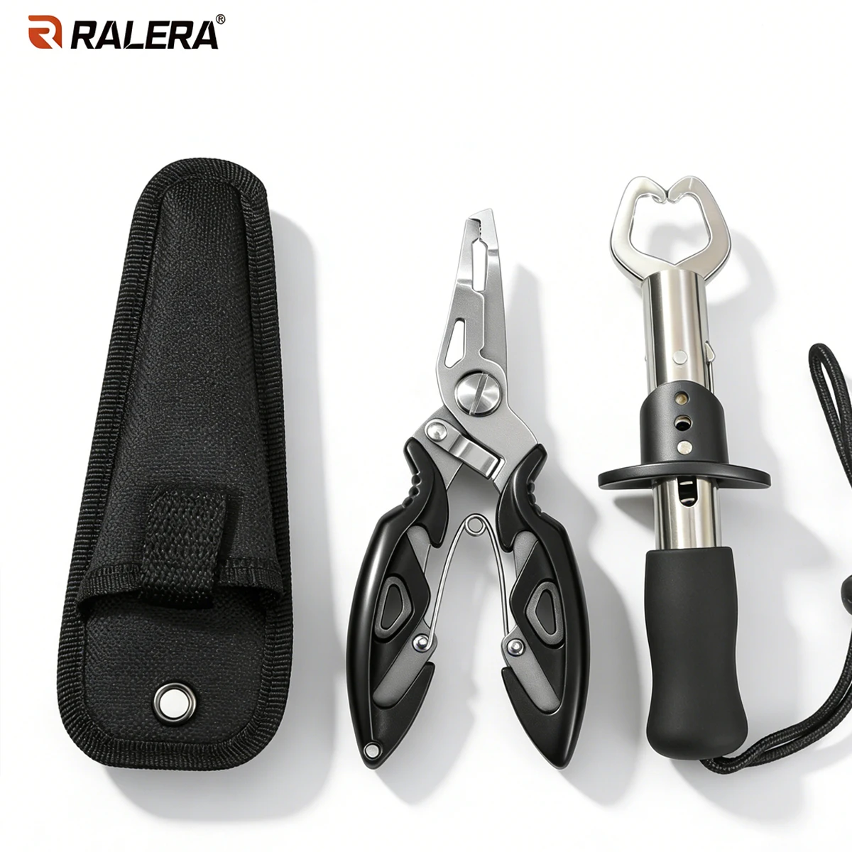 

RALERA Fishing Tool Set Fishing Pliers & Fish Gripper Multifunctional Fishing Gear with Storage Bag