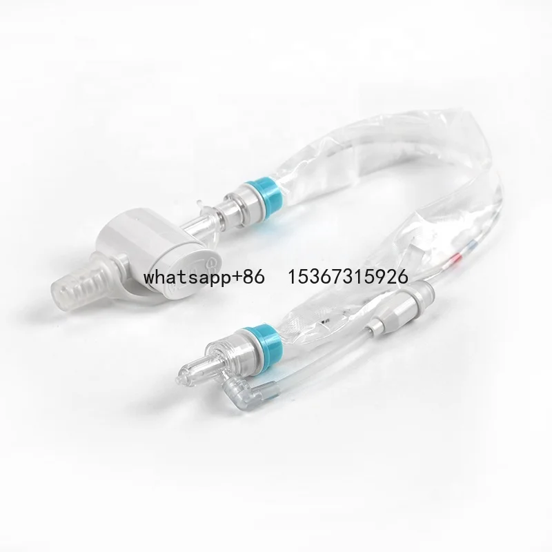 CE ISO Certified Medical Disposable 24 Hours Closed Suction Catheter System for Tracheostomy and Endotracheal Suctioning