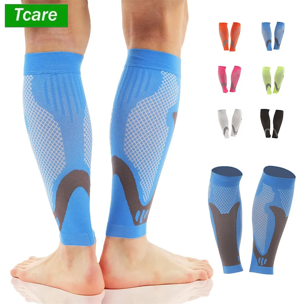 

1Pair Calf Compression Sleeves, Shin Splints Support for Leg Cramp Relief, Varicose Veins, Basketball, Travel,Running,Sport,Work