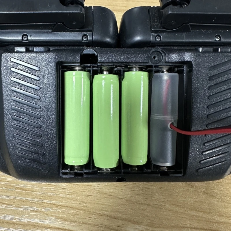 LR6 AA AAA แบตเตอรี่ Eliminator ประเภท C/USB สายเคเบิลเปลี่ยน1-4Pcs 1.5V AA AAA แบตเตอรี่สำหรับวิทยุ Kipas Angin Lampu LED ของเล่น