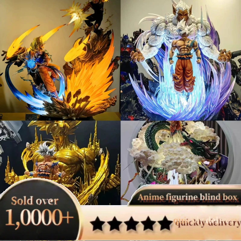 

Dragon Ball blind box figures collectible anime PVC action model toys Goku Vegeta Frieza random mystery box surprise for fans