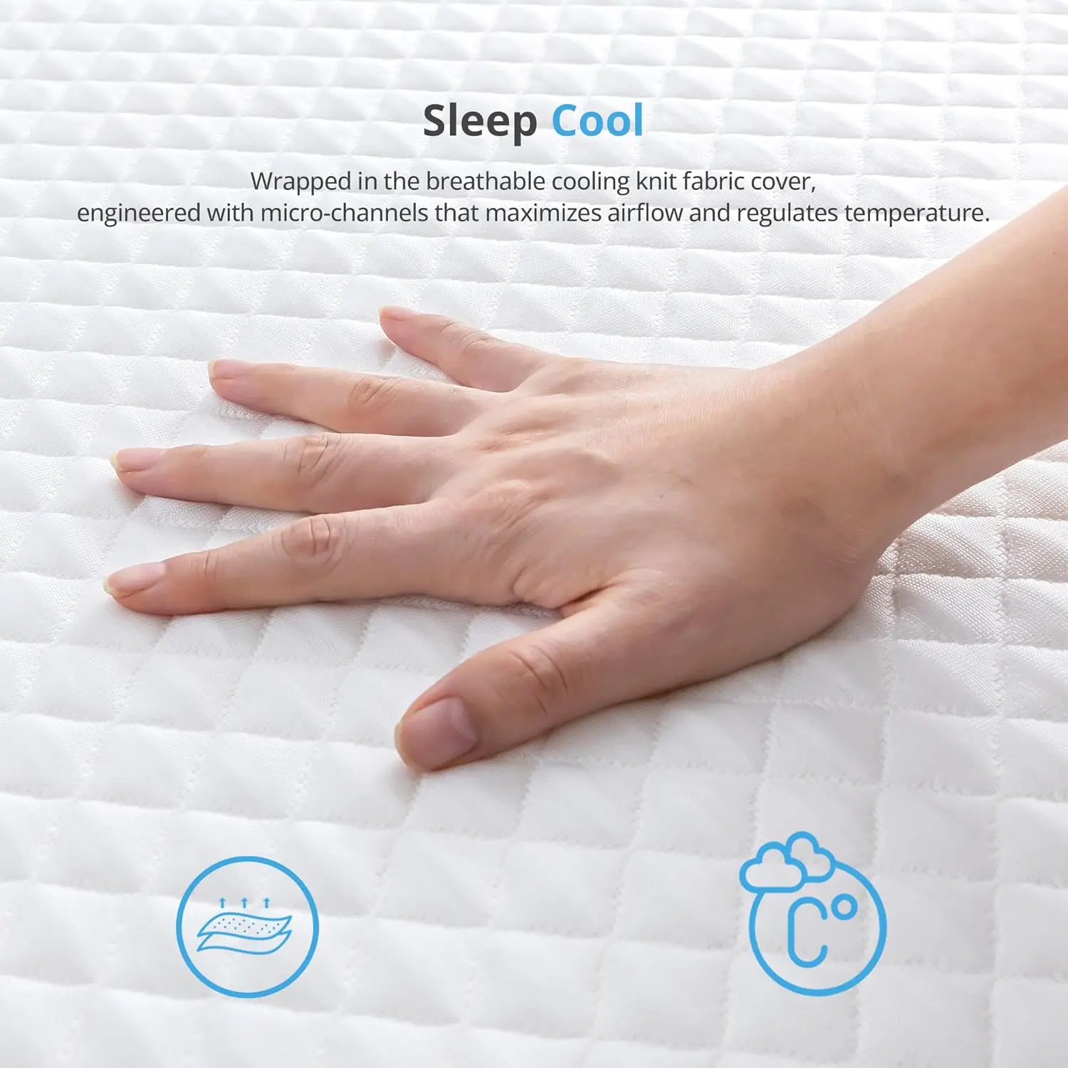 Colchão Queen de 14 Polegadas - Memory Foam Mattress In A Box Queen avaliação e preço