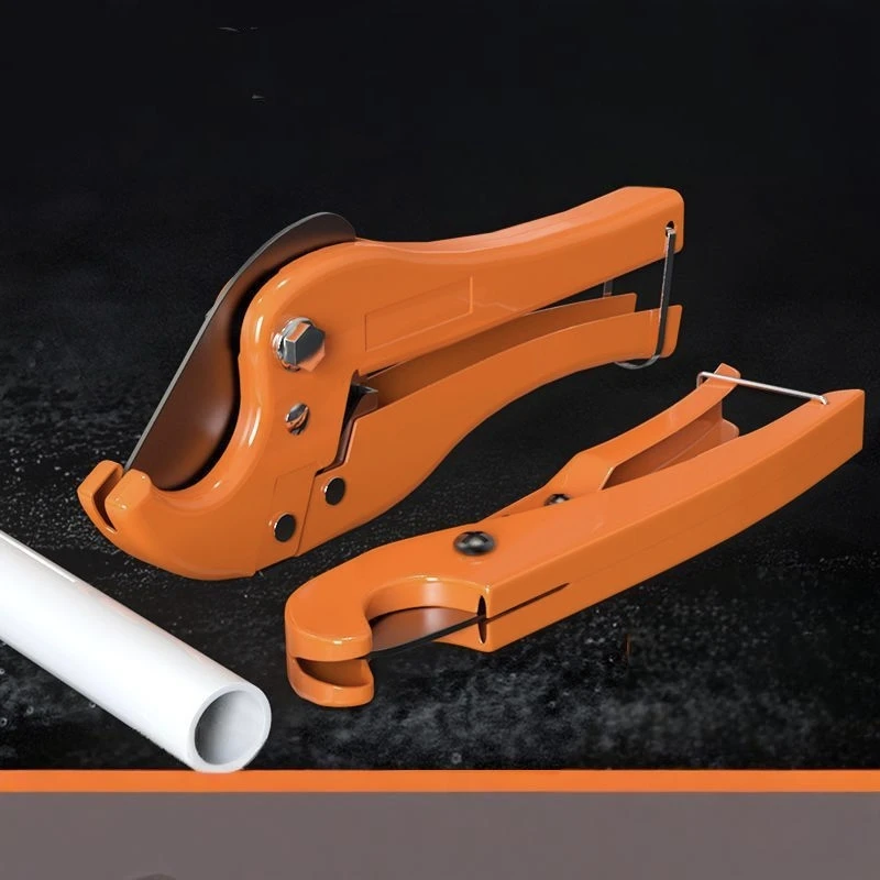 20mm-63mm Ratchet Pipe Cutter, Home 32mm Pipe Cutter, PPR, PVC, PP, PE Plastic Pipe Cutting Tools, Cordless Water Pipe Cutter