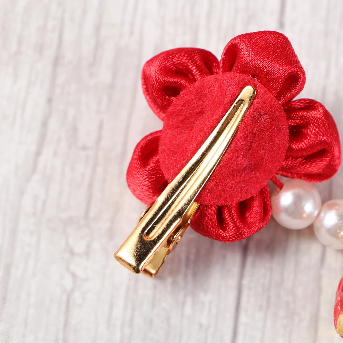 

1 Pair Chinese Style Tassel Hair Clips Kids Hairpin New Year Hair Accessories Elegant Bobby Pins For Han Clothing Daily Wear