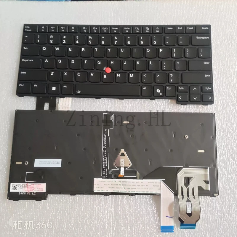 IBM for ThinkPad T14 Gen5 US Black Backlit Keyboard SG-B6630-XUA SH173